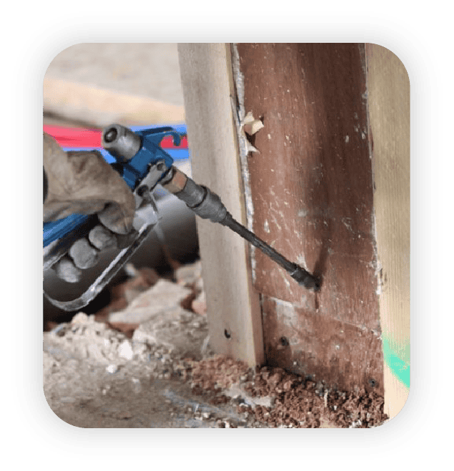 Post construction Drill hole image