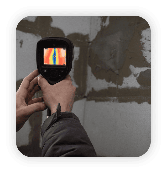 Post construction IR Thermal image